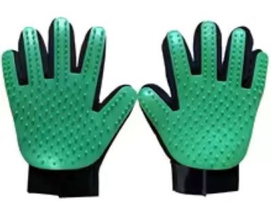 Gants d'épilation pour animaux de compagnie, Massage pour chat et chien, nettoyage de bain, fournitures de toilettage, brosse d'épilation en Silicone