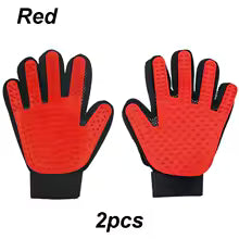 Gants d'épilation pour animaux de compagnie, Massage pour chat et chien, nettoyage de bain, fournitures de toilettage, brosse d'épilation en Silicone